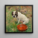 Mein Hund - Karl Georg Arsenius — gerahmtes Bild an der Wand