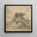 Kloster von Fushan - Song Xu — gerahmtes Bild an der Wand