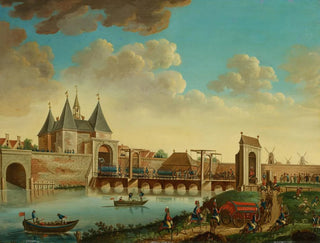 Monogrammist IMP - Intocht der Pruisische Troepen in Amsterdam op 10 oktober 1787.webp