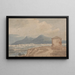 auf der Straße zwischen Salerno und Eboli - Schule von Monro — gerahmtes Bild an der Wand