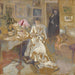 Monsieur und Madame Jos Hessel rue de Rivoli - Édouard Vuillard — in einem Innenraum präsentiert