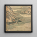 Mont Changchao - Song Xu — gerahmtes Bild an der Wand