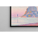 Mont Saint-Michel, Sonnenuntergang – Paul Signac (1897)
