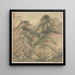 Mont Wuzhan - Song Xu — gerahmtes Bild an der Wand
