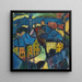 Montjoie Monschau II - Hermann Stenner — gerahmtes Bild an der Wand