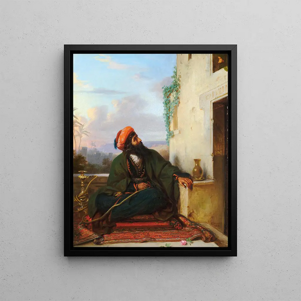 Moritz Daniel Oppenheim - A Turkish Love Sign.webp