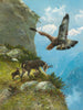 Gämse und Steinadler - Moritz Müller II — Ansicht des Kunstwerks