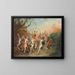 Fête des faunes et des nymphes - Moritz Stifter — gerahmtes Bild an der Wand