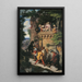 Die Rose oder die Reise des Künstlers - Moritz von Schwind — gerahmtes Bild an der Wand
