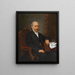 Isaac Mayer Wise - Morris Goldstein — gerahmtes Bild an der Wand