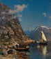 Landschaft des Fjords - Morten Müller — Ansicht des Kunstwerks