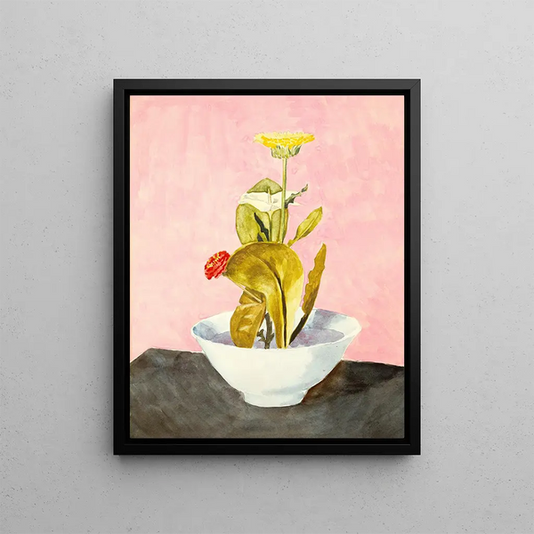 Morton Livingston Schamberg - Bowl of Flowers.webp