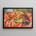 Fasan - Moïse Kisling — gerahmtes Bild an der Wand