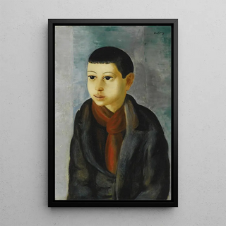 Mose Kisling - Portrait dun jeune garon.webp