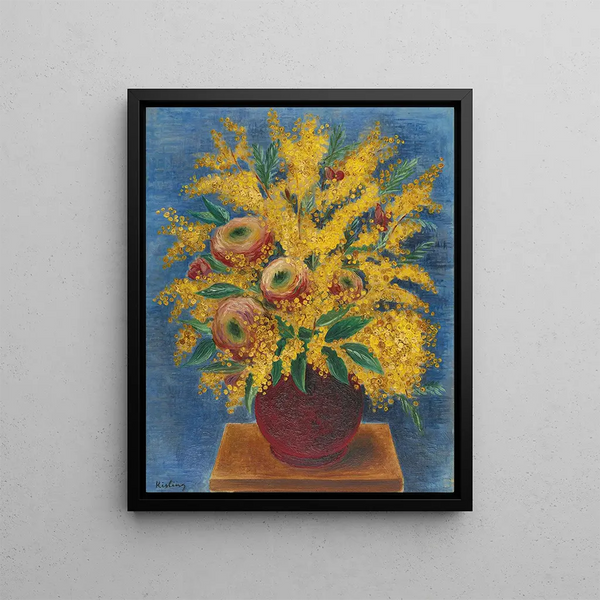 Mose Kisling - Roses et Mimosas.webp