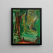 Ville d'Avray - Moïse Kisling — gerahmtes Bild an der Wand