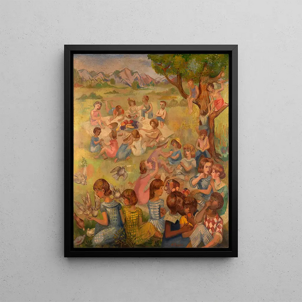 Moses Soyer - Children at Play and Sport I.webp
