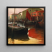 Motiv von Chioggia - Adolf Kaufmann — gerahmtes Bild an der Wand