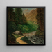 Mühle bei Ansee - Cyprian Lachnicki — gerahmtes Bild an der Wand