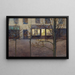 Au café, matin à Paris - Märtha Tynell — gerahmtes Bild an der Wand