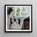 Wand der Mauer von Philipp August - Alfred Bonnardot — gerahmtes Bild an der Wand