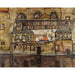 Reproduktion des Gemäldes Wandmauer auf dem Fluss - Egon Schiele