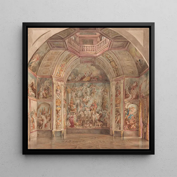 Mur occidental de l'Oranjezaal, Huis ten Bosch, La Haye - Tieleman Cato Bruining