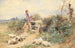 Gardant les moutons - Myles Birket Foster — Ansicht des Kunstwerks