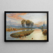 Ramasseurs de roseaux - Myles Birket Foster — gerahmtes Bild an der Wand