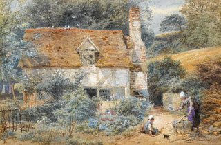 Myles Birket Foster - The Cottage.webp