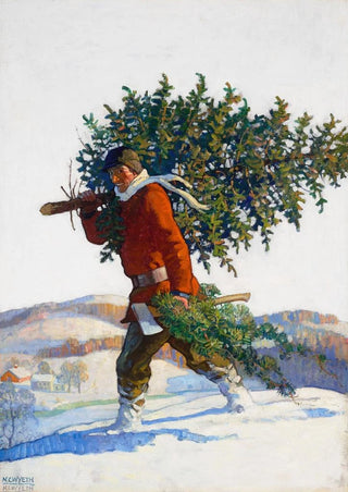 N C Wyeth - Christmas Tree Chadds Ford.webp