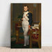 Reproduktion des Gemäldes Napoleon in seinem Arbeitszimmer von Jacques-Louis David als