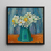 Narzisse auf Papier - William James Glackens — gerahmtes Bild an der Wand