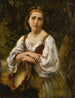 Bohémienne am Tamburin - Narcisse Virgile Diaz de la Peña — Ansicht des Kunstwerks