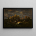 Sturmhimmel - Narcisse Virgile Diaz de la Peña — gerahmtes Bild an der Wand