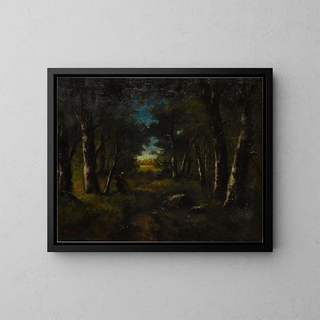 NarcisseVirgile Diaz de La Pea - Foraging in the Forest.webp