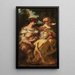 Das Bouquet oder Vollkommenheit der Blumen und der Liebe - Narcisse Virgile Diaz de la Peña — gerahmtes Bild an der Wand