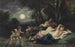 Der Schlaf der Nymphen bei Nacht - Narcisse Virgile Diaz de la Peña — Ansicht des Kunstwerks