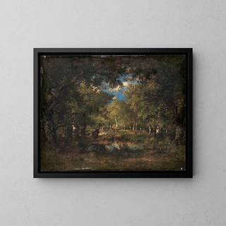NarcisseVirgile Diaz de La Pea - The Forest of Fontainebleau.webp