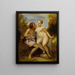 Un et Adonis - Narcisse Virgile Diaz de la Peña — gerahmtes Bild an der Wand
