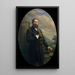 Portrait de Ren Moretus - Narcisse Alexis Joseph Léopold Baudin — gerahmtes Bild an der Wand
