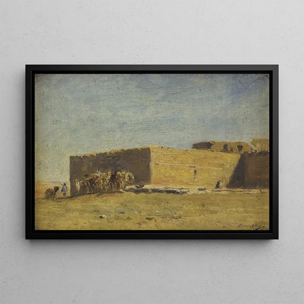 Narcisse Berchre - Arab Village.webp