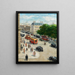 Rue de Londres - Narcisse Guilbert — gerahmtes Bild an der Wand