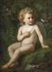 Putto, das eine Erdbeere an einen Vogel füttert - Nathaniel Schmitt — Ansicht des Kunstwerks
