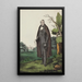 William Henry Harrison, neunter Präsident der Vereinigten Staaten - Nathaniel Currier — gerahmtes Bild an der Wand