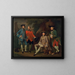 James Grant von Grant, John Mytton, der ehrwürdige Thomas Robinson und Thomas Wynne - Nathaniel Dance-Holland — gerahmtes Bild an der Wand