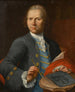 Portrait eines Künstlers, der eine Skizze auf einer unvollendeten Leinwand hält - Nathaniel Hone — Ansicht des Kunstwerks