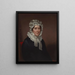 Mme Timothy Dwight Mary Woolsey - Nathaniel Jocelyn — gerahmtes Bild an der Wand