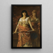 Judith - Nathaniel Sichel — gerahmtes Bild an der Wand