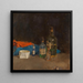 Stillleben mit Tintenfass - Fritz Rojka — gerahmtes Bild an der Wand